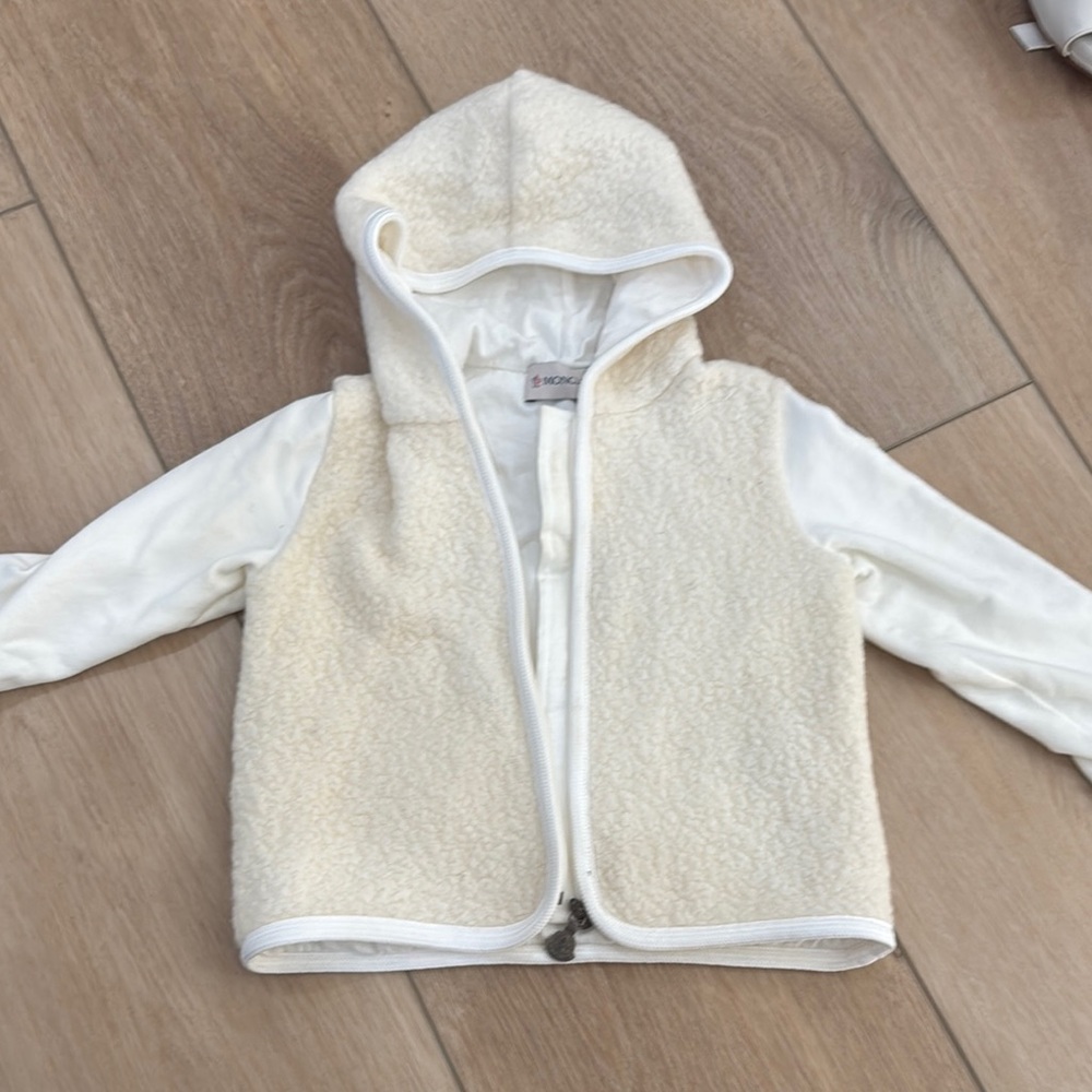 Moncler baby zip up